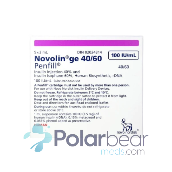 Novolin GE 40 / 60 Penfill Cartridge